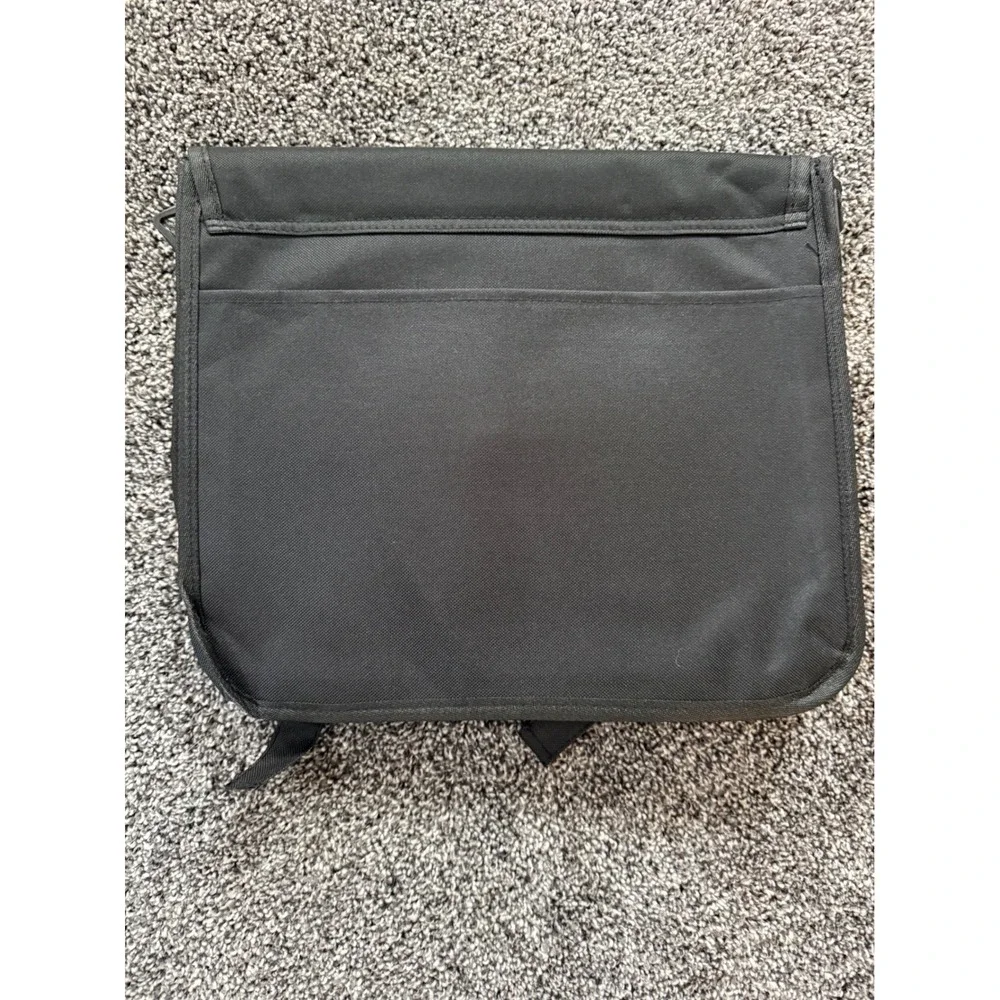 Gleim Exam Prep Messenger Bag Black Canvas Shoulder Laptop Satchel Case